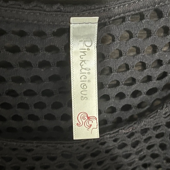 Pinklicious EUC Black Fish Net Bodysuit - Picture 3 of 3